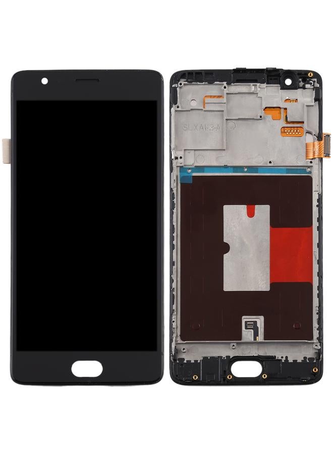 Replacement For OnePlus 3 / 3T A3000 A3010 TFT Material LCD Screen and Digitizer Full Assembly with Frame Black - Image 3